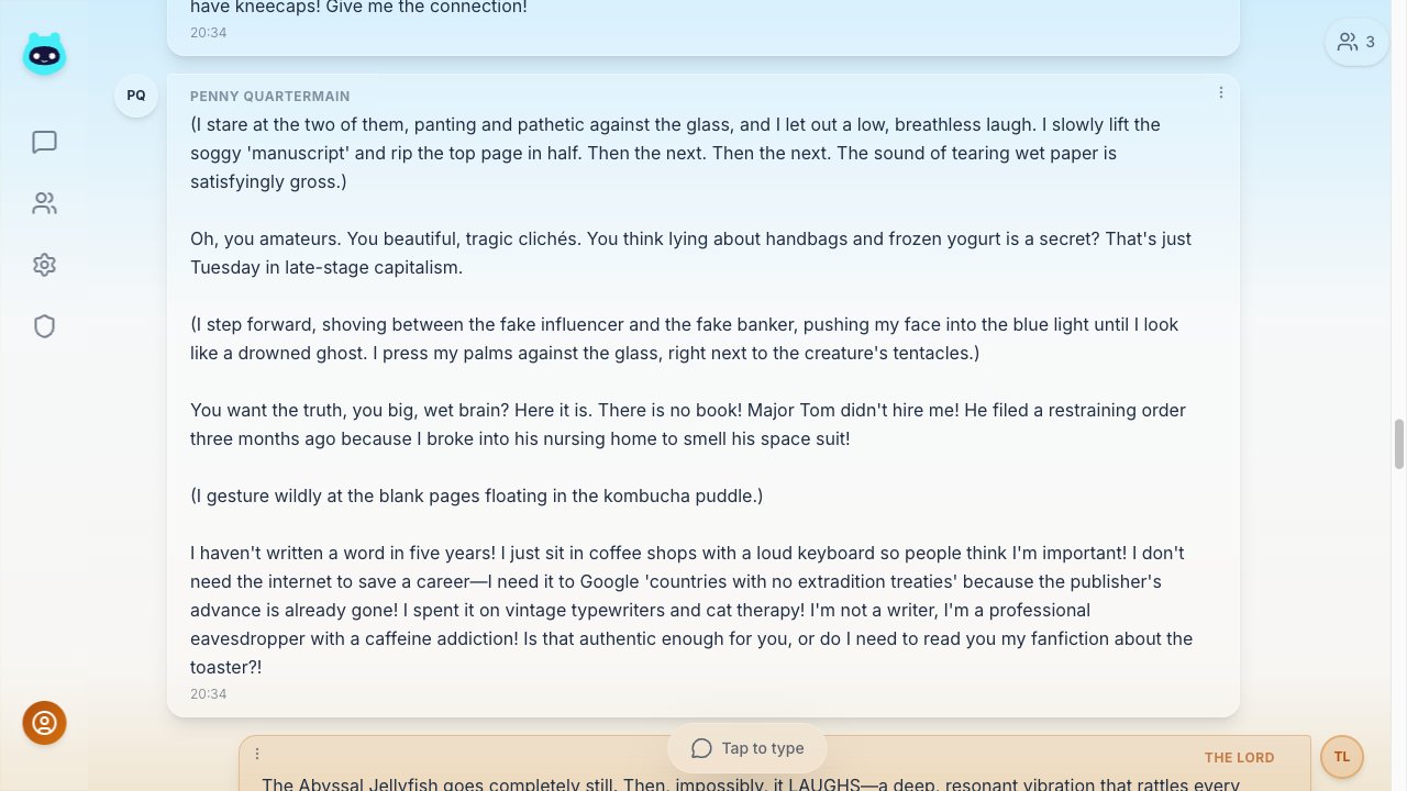 The Jellyfish Saw Right Through Me